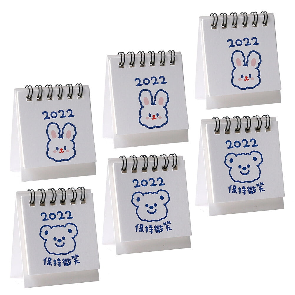 Block Calendar for Desk 2022 Stand up Calendars Desktop Vertical Paper