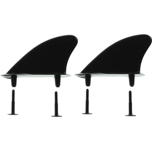 Block California Soft Board Twin-Fin Set Black