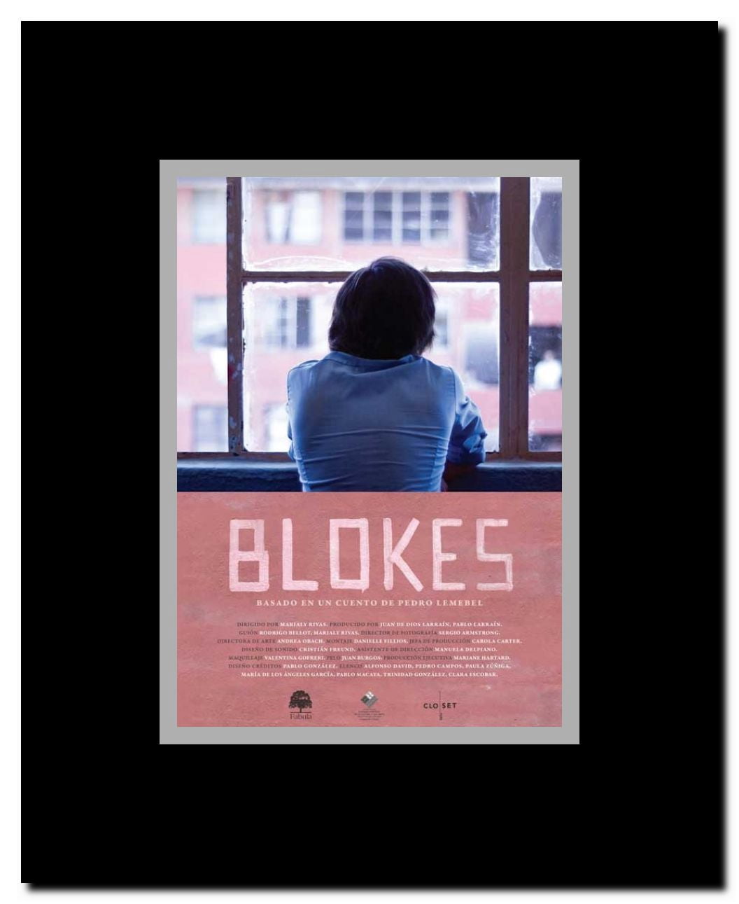 Block Framed Movie Poster