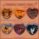 Block Game Fan Art Heart Pins Acrylic Keychain, random 1 pack - Walmart.com