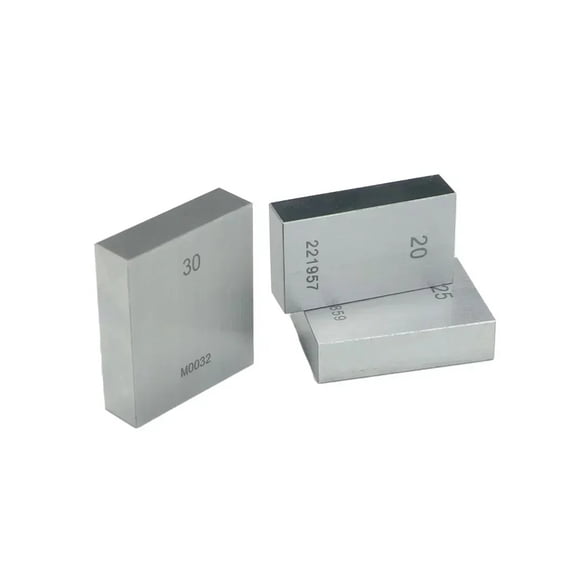 Block Gauge 0 Grade Spection Block Gauge Measurement Caliper Tool Steel Square Gage Measure Vernier Caliper, Micrometer ,Easy to Setup
