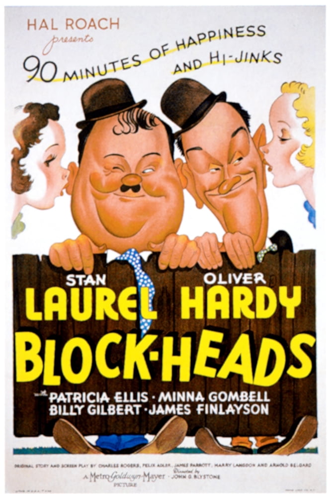Block-Heads (Aka Blockheads) Canvas Art - (11 x 17)