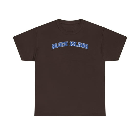 Block Island Shirt Gifts Tshirt Crew Neck Short Sleeve