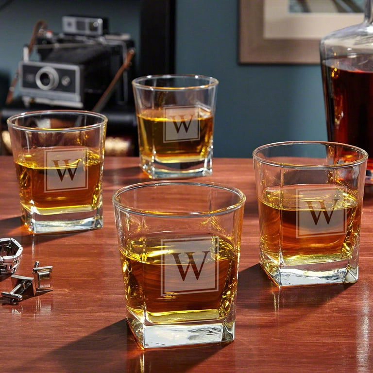 Whiskey 2024 glasses monogrammed