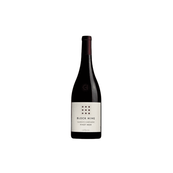 Block Nine Caiden's Dry Red Wines Pinot Noir, 750 ml Glass Bottle California 13.5% ABV