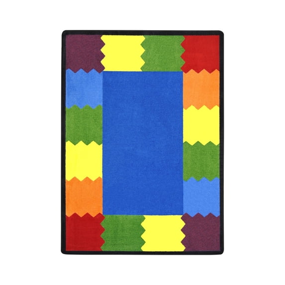 Kid Essentials - Early Childhood Block Party, 10'9" x 13'2", Multicolored