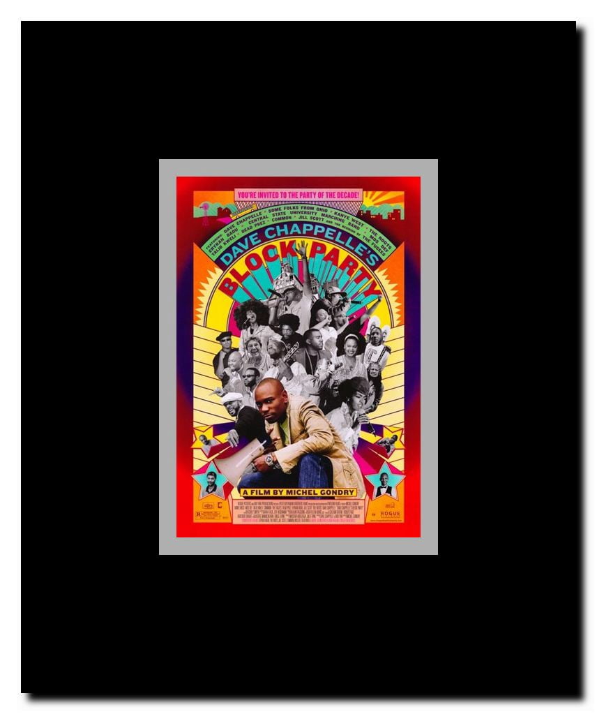Block Party Framed Movie Poster