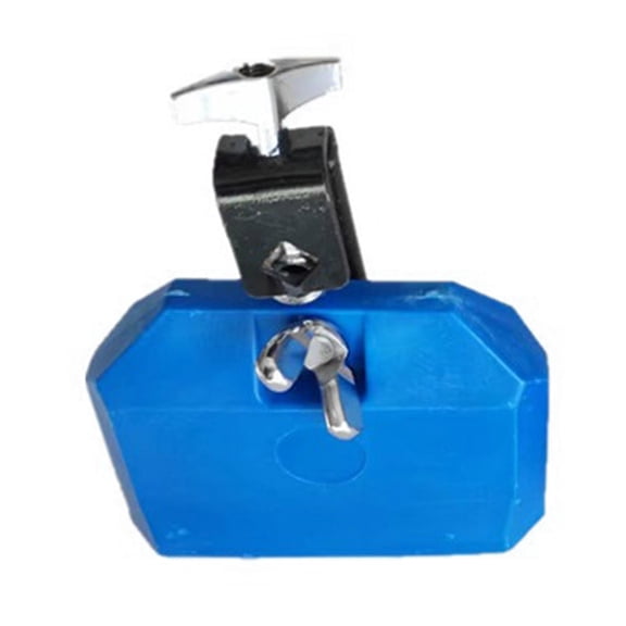 Block, Plastic Timbales Instrument Latin Percussions Instrument Cowbell for Drum Set, Practice and Performances