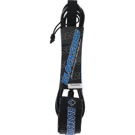 Block Powerline Leash 9 Feet Solid Black