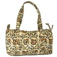 thumbnail image 1 of Block Printed Cotton Quilted Kalamkari Carry All Bag 14 x 8, 1 of 1