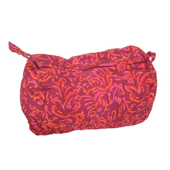 Block Printed Cotton Quilted Sanganeer Accessory Bag 8 x 6