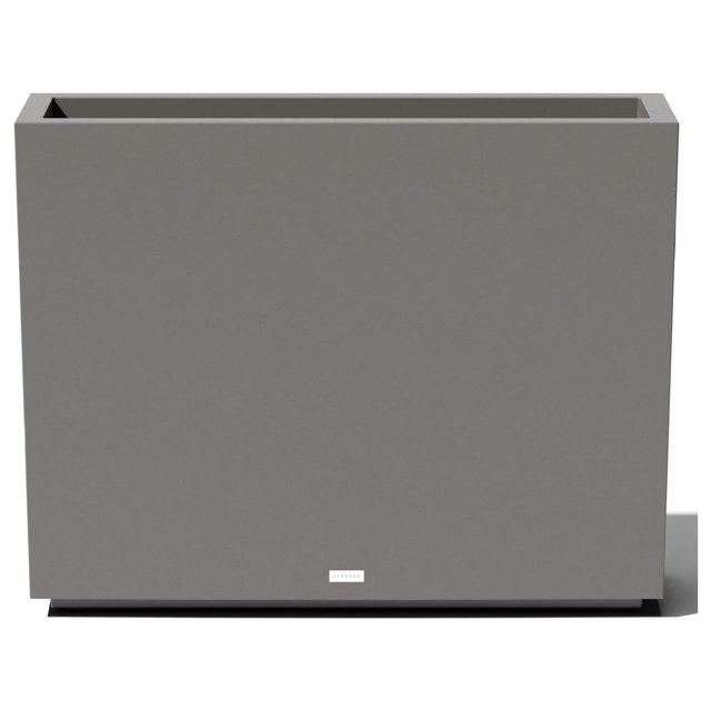 Block Series Span Plastic Planter Tall Rectangular Planter for Indoor