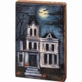 thumbnail image 1 of Block Sign - Haunted House, 1 of 1