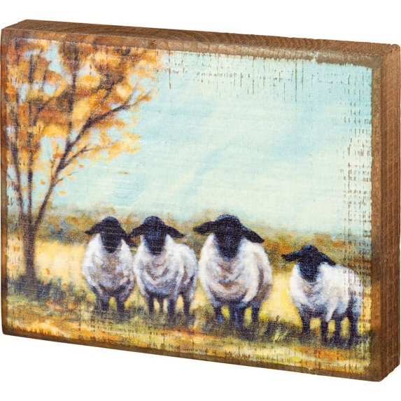 Block Sign - Sheep