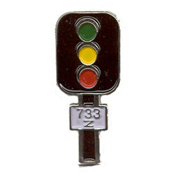Eagle Emblems P01476 Pin - RR, Block Signal - 1 in.