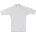 thumbnail image 1 of Block Surf Rash Guard Short Sleeve Large White, 1 of 1