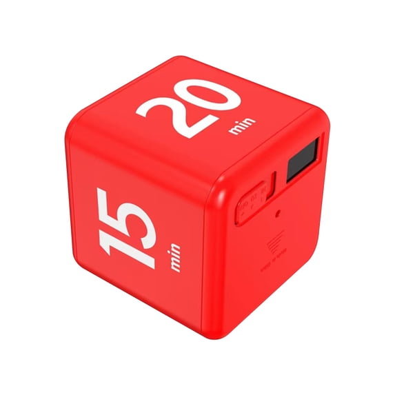 Block Timer for Time Management, Usavan Sensing Flip Timer Countdown Settings, Electronic Teen Alarm Clock for Cooking Learning Sports Gaming Office