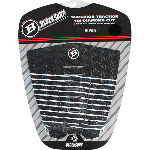 Block Viper Tailpad Blk/White