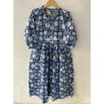 thumbnail image 1 of Block print Dress,Indian Cotton Dress,Kitty Print,Cotton Indian Dress,Handblock Print Dress,Indian Block Print,Indian Dress,Hand Print Dress, 1 of 6