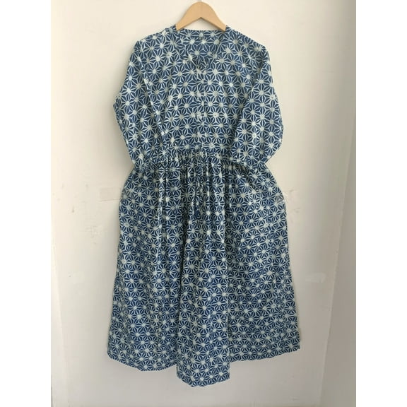 Block print Dress , Indian Cotton Dress,NooWork,Cotton Indian Dress,Handblock Print Dress,Indian Block Print,Indian Dress,Hand Print Dress