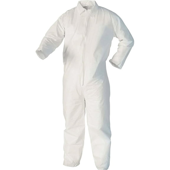Adult's PPE Personal Protection A10 Light Duty Coveralls Large