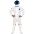 thumbnail image 1 of BlockBuster Costumes Custom Bundle Adult Men's White NASA Astronaut Space Suit Costume And Helmet Bundle, 1 of 2