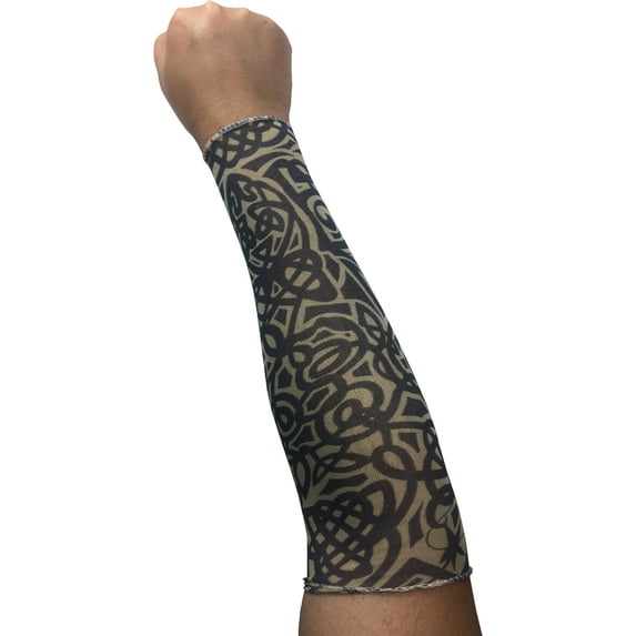 BlockBuster Costumes Mens Womens Tribal Celtic Symbols Costume Arm Sleeve Tattoo Medium