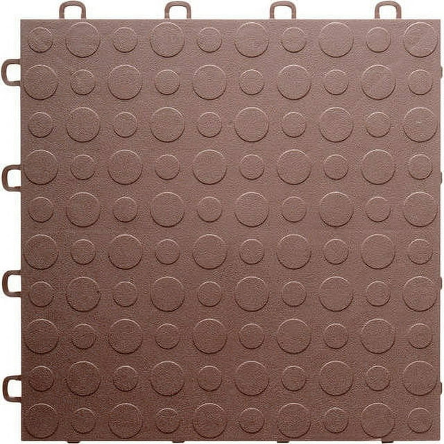 BlockTile Modular Interlocking Garage Floor Tiles, Set of 30 (12" x 12" each)