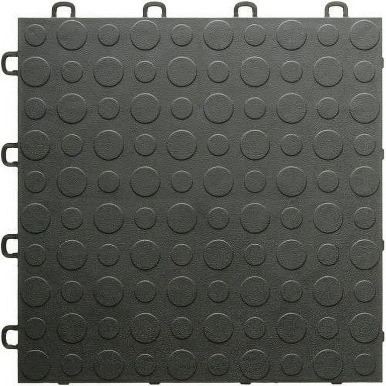 BlockTile Black - 12 in. x 12 in. Modular Interlocking Garage Floor Tile (Set of 30) BlockTile Black - 12 in. x 12 in. Modular Interlocking Garage Floor Tile (Set of 30)