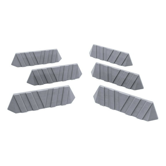 Blockade Walls, Terrain Scenery for Tabletop 28mm Miniatures Wargame, 3D Printed and Paintable, EnderToys