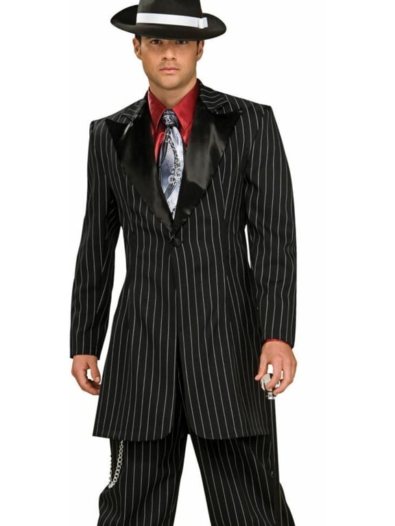 Zoot Suit Jacket Costume for Men with 1940s Style, Adult Standard 46