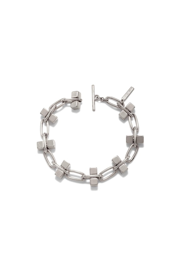Blockbuster Silver Chain Bracelet