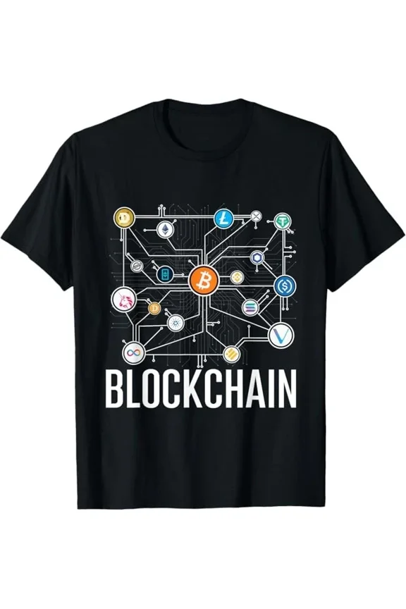 Blockchain - Cryptocurrency Crypto Investor BTC T-Shirt