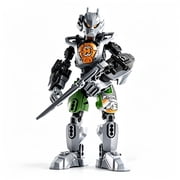 Blocker Bionicle Gupa Robot Building Kit, DIY Buildable Mecha Action Figure With Movable Joints for Collection & Desktop Display