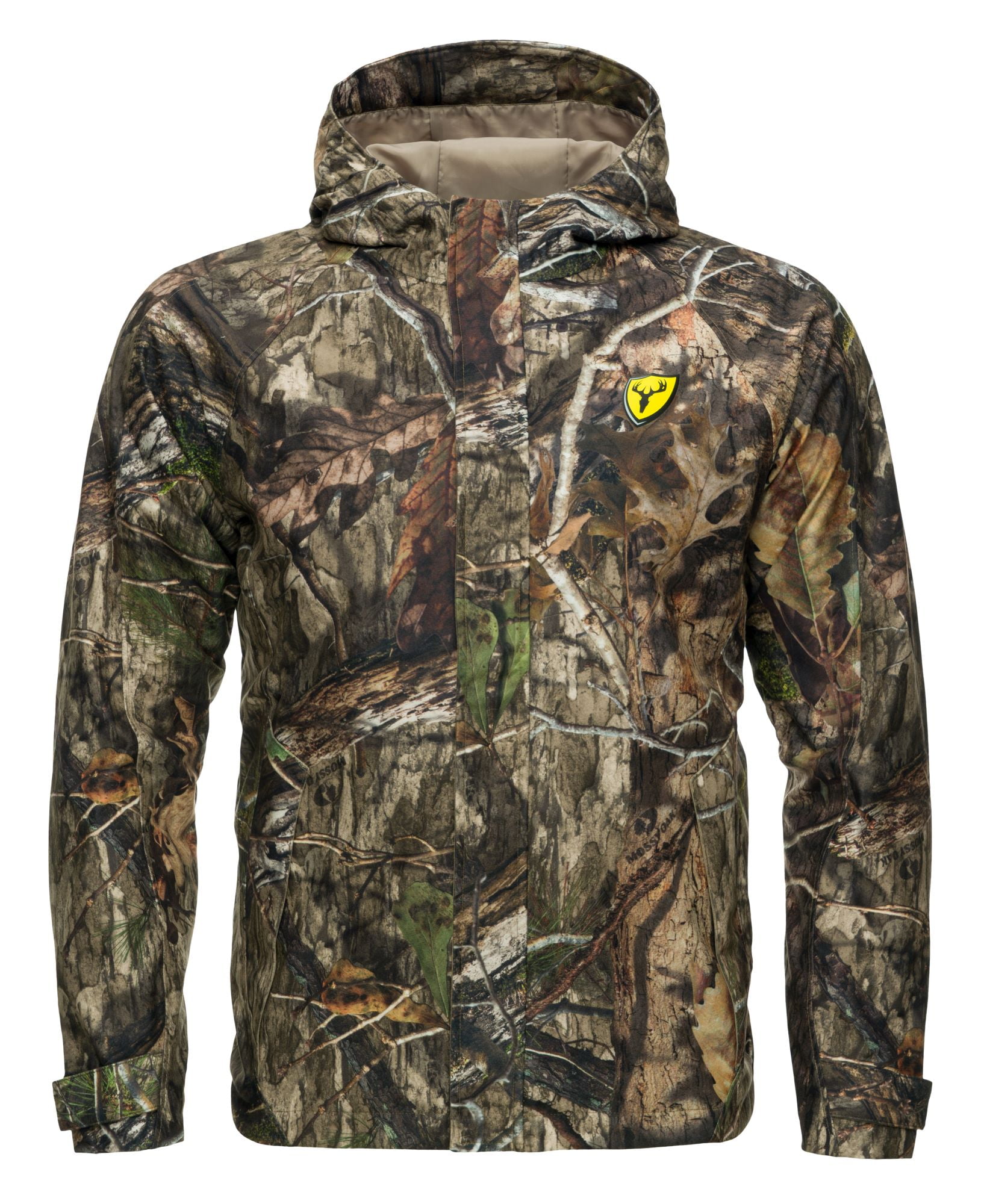 Blocker Outdoors Drencher Lightweight Breathable Waterproof Camo Rain Jacket for Men (Mossy Oak Country DNA, 3X-Large)