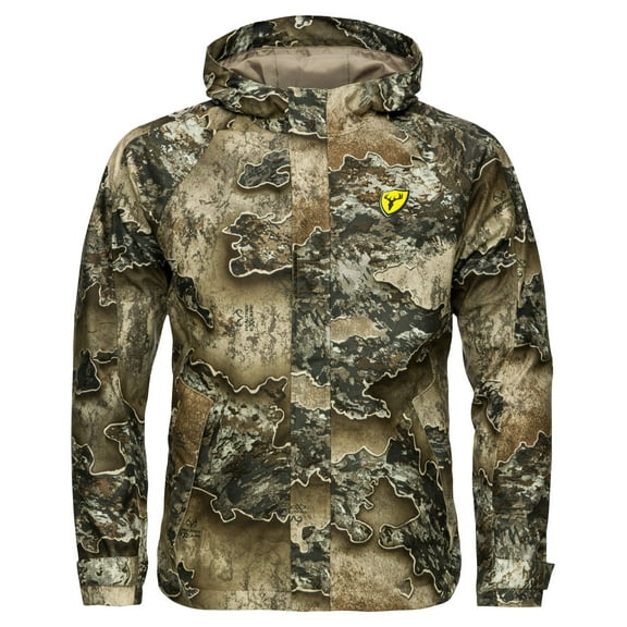 Blocker Outdoors Drencher Lightweight Breathable Waterproof Camo Rain Jacket for Men (Realtree Excape, XX-Large)