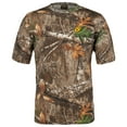 thumbnail image 1 of Blocker Outdoors Shield Series Fused Cotton Short-Sleeve Shirt, Camo Hunting Clothes for Men (Realtree Edge, XX-Large), 1 of 6