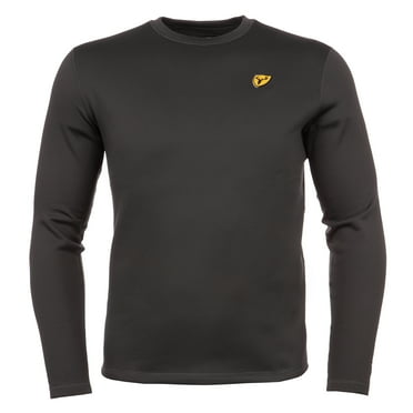 Blocker Outdoors Shield Series Koretec Heavy Weight Top, Base Layer Shirt (Charcoal, Medium)