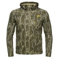thumbnail image 1 of Blocker Outdoors Shield Series Silentec Jacket, Camo Hunting Clothes for Men (Mossy Oak Bottomland, Large), 1 of 10