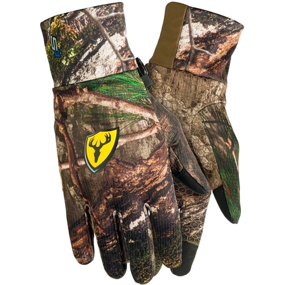 SCENTBLOCKER Shield Series S3 Touch Text Gloves, Hunting Gloves for Men (RT APX, Medium)