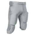 thumbnail image 1 of Blocker Traditional Poly/Spandex Football Game Pants, Youth Large, Silver, 1 of 6