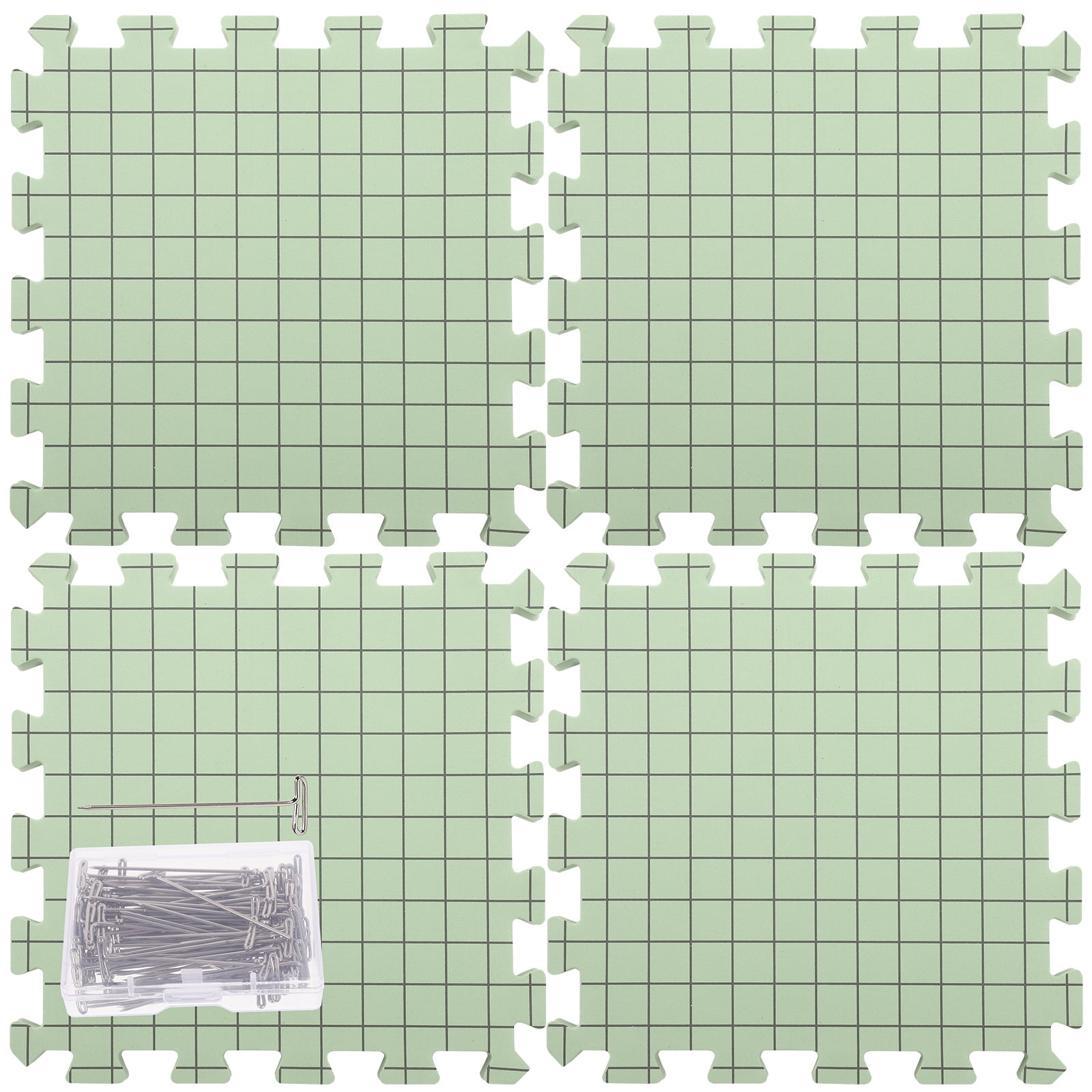 Blocking Mats Woven Board Foam Material Crochet Blocking Board Miss 32X32cm