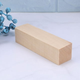 10 Pieces 120mm Large Carving Blocks wood Carving Balsa Block for Kids  Scratch Model Building, Architectural Prototyping, 10pcs 120mm 
