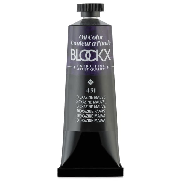 Blockx Artist Oil Color - Dioxazine Mauve, 35 ml tube