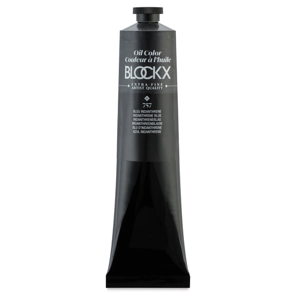 Blockx Artist Oil Color - Indanthrene Blue, 200 ml tube