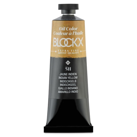Blockx Artist Oil Color - Indian Yellow, 35 ml tube