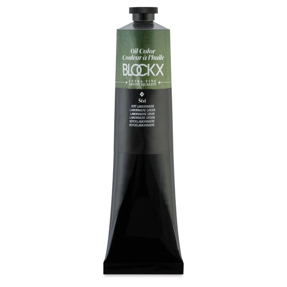 Blockx Artist Oil Color - Lamoriniere Green, 200 ml tube