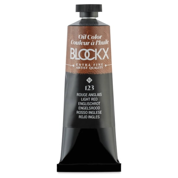 Blockx Artist Oil Color - Light Red, 35 ml tube