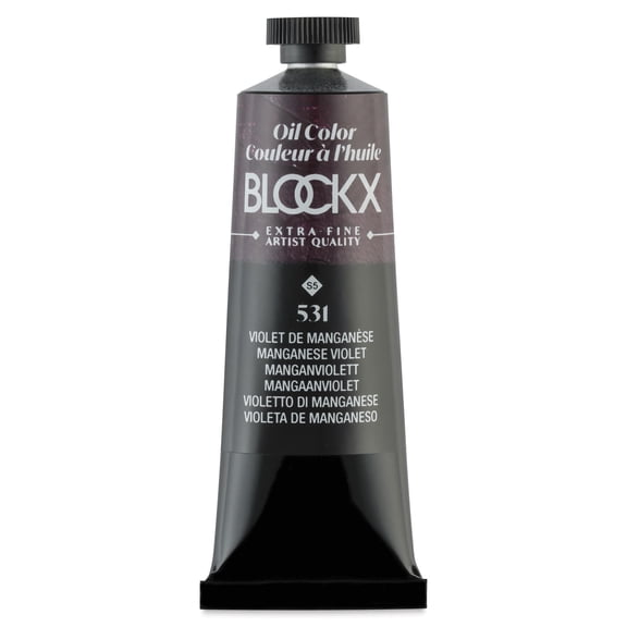Blockx Artist Oil Color - Manganese Violet, 35 ml tube