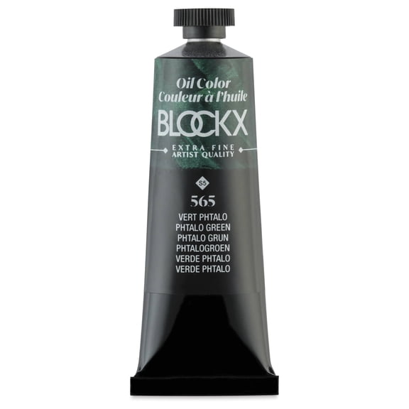 Blockx Artist Oil Color - Phthalo Green, 35 ml tube